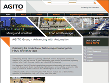 Tablet Screenshot of agito.com.au